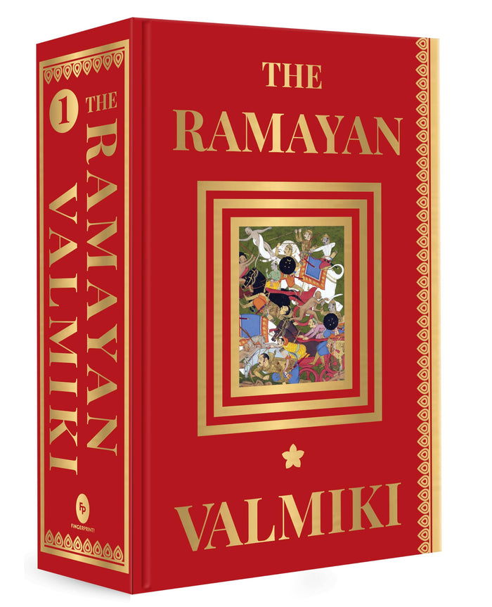 Ramayan of Valmiki (Volume 1) (Deluxe Hardbound Edition), The by Valmiki - Hardcover cover