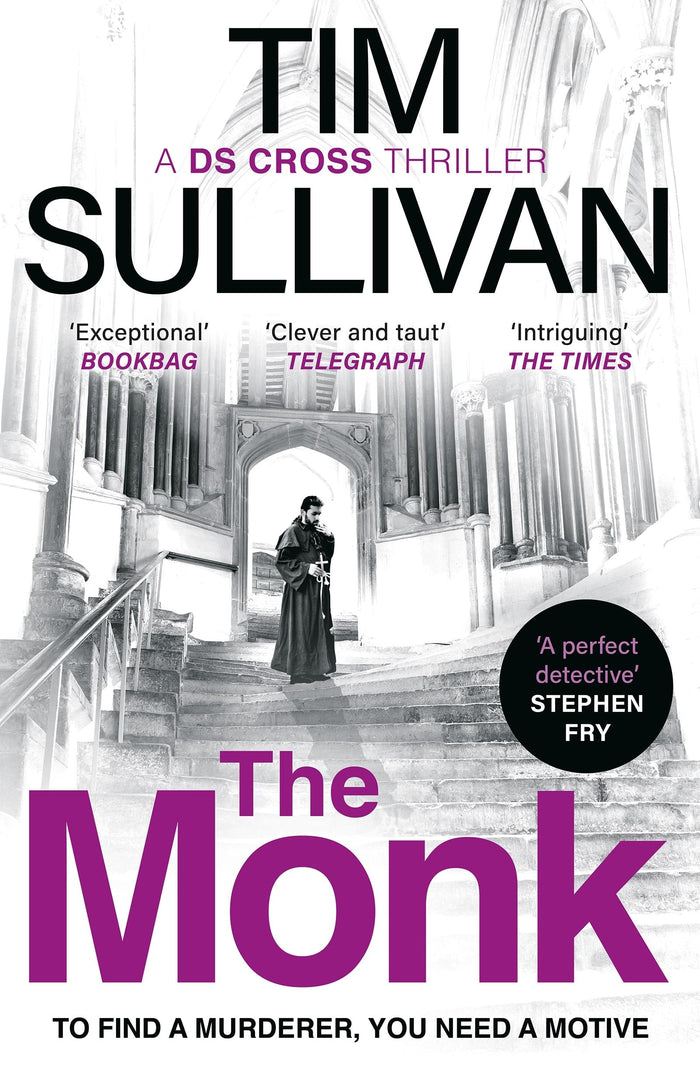 The Monk (A DS Cross Thriller) by Tim Sullivan - Paperback cover