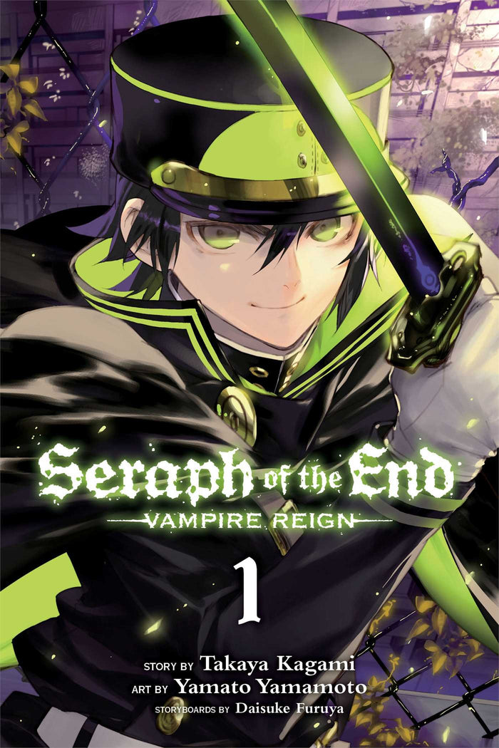 Seraph of the End, Vol. 1: Vampire Reign by Takaya Kagami - Paperback cover
