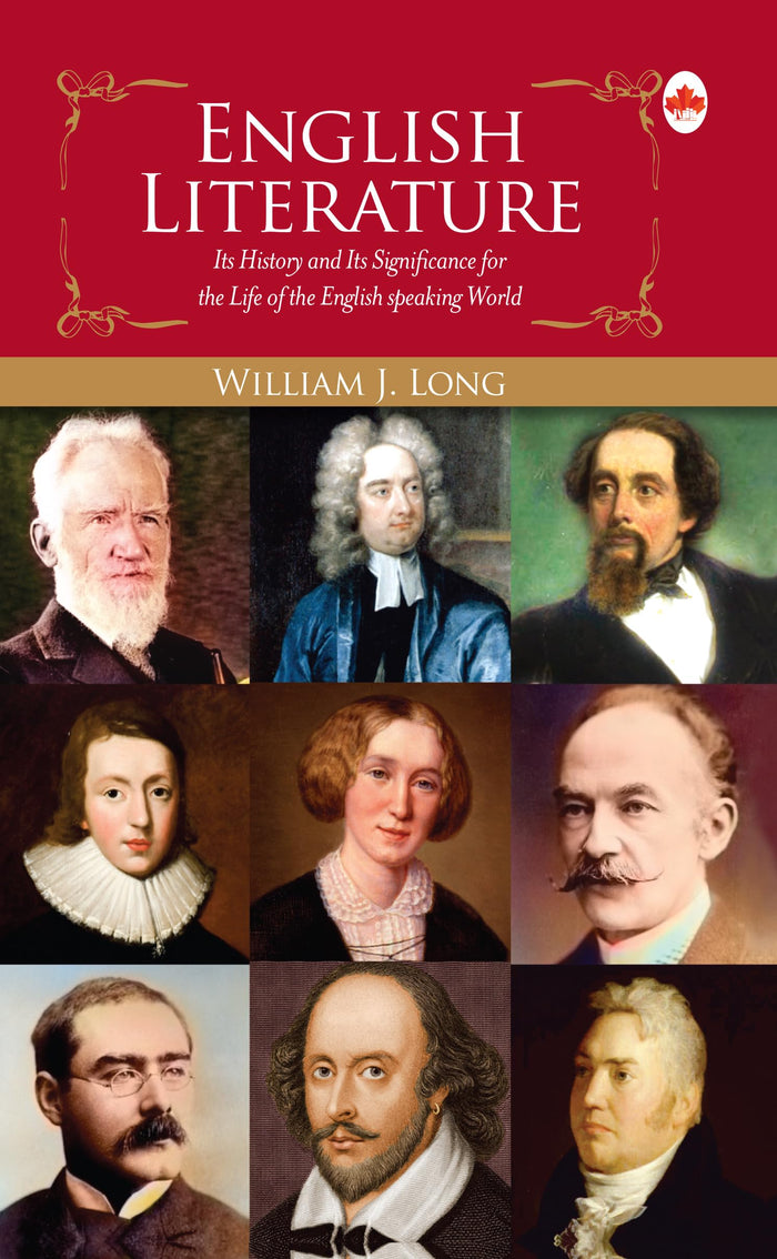 English Literature by William J. Long - Paperback cover