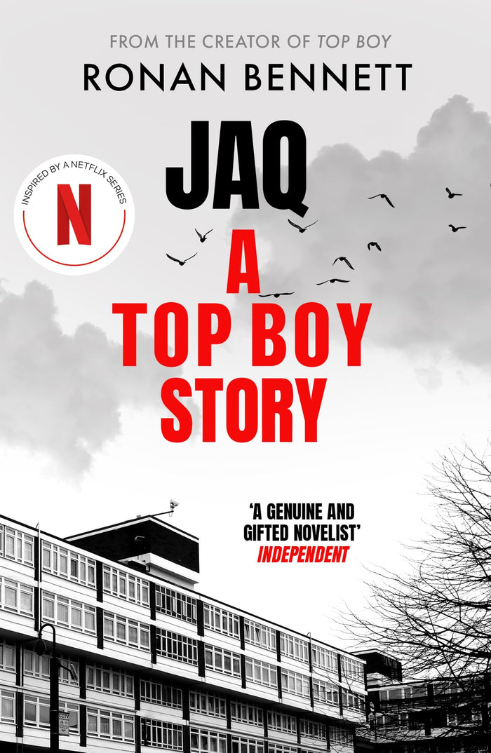 Canongate Books Jaq, A Top Boy Story. by Ronan Bennett - Paperback cover