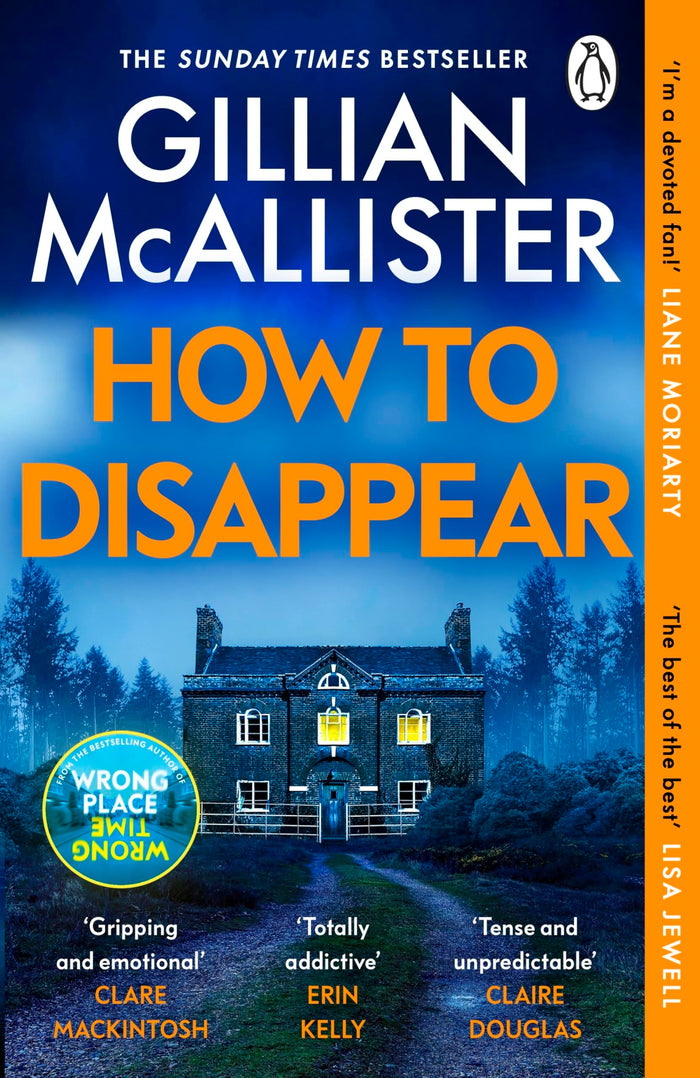 How to Disappear by Gillian McAllister - Paperback cover