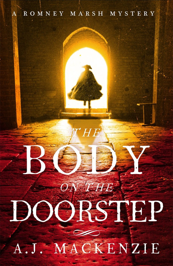 The Body on the Doorstep (1) (Hardcastle and Chaytor Mysteries) by A.J. MacKenzie - Paperback cover