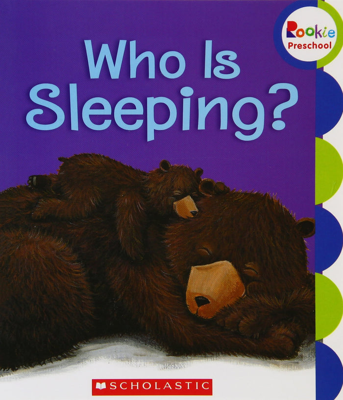 Rookie Preschool: Who Is Sleeping? by Ellen Booth Church - Paperback cover