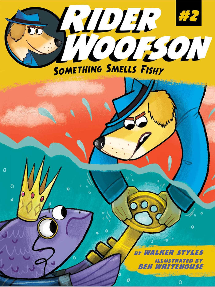 Something Smells Fishy (Rider Woofson) by Walker Styles - Paperback cover