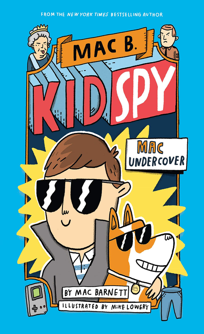 Mac B., Kid Spy #1: Mac Undercover by Mac Barnett - Paperback cover
