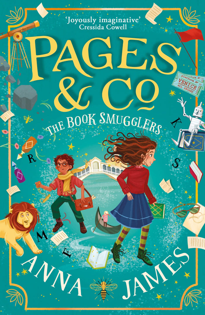 Pages & Co.: The Book Smugglers by Anna James - Paperback cover