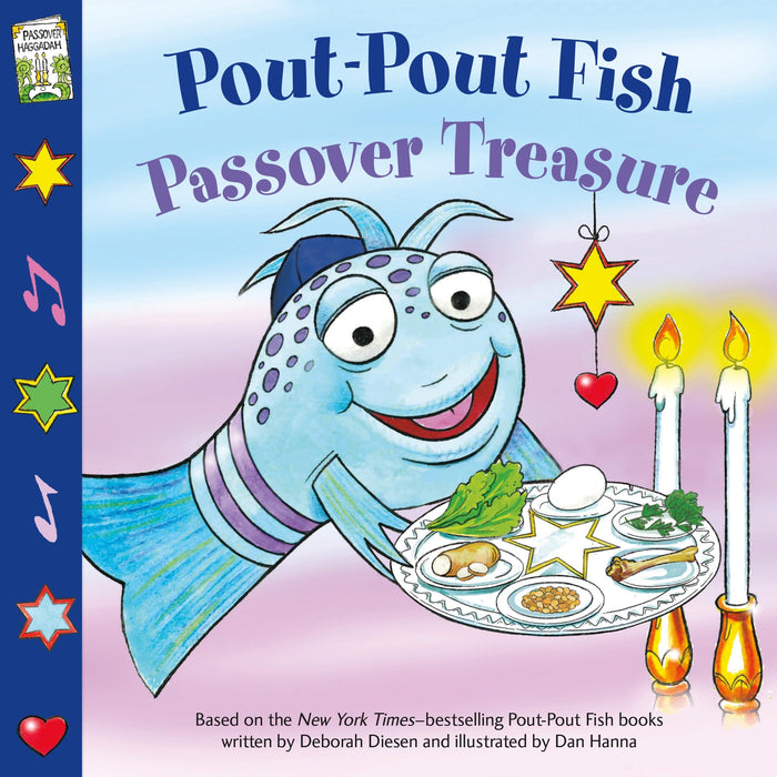 Pout-Pout Fish: Passover Treasure (A Pout-Pout Fish Paperback Adventure) by Deborah Diesen - Paperback cover