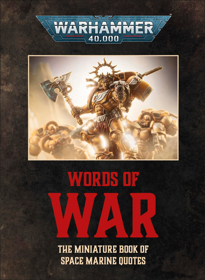 Warhammer 40,000 Words of War by DK - Hardcover cover