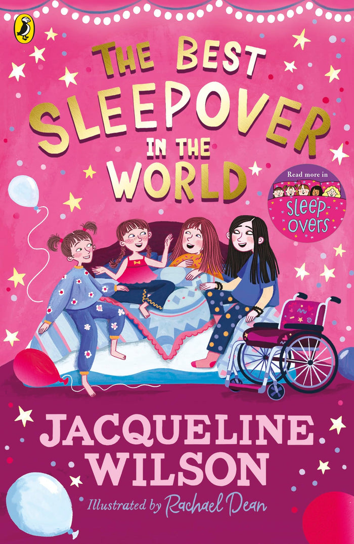 Puffin The Best Sleepover in the World. by Jacqueline Wilson - Paperback cover
