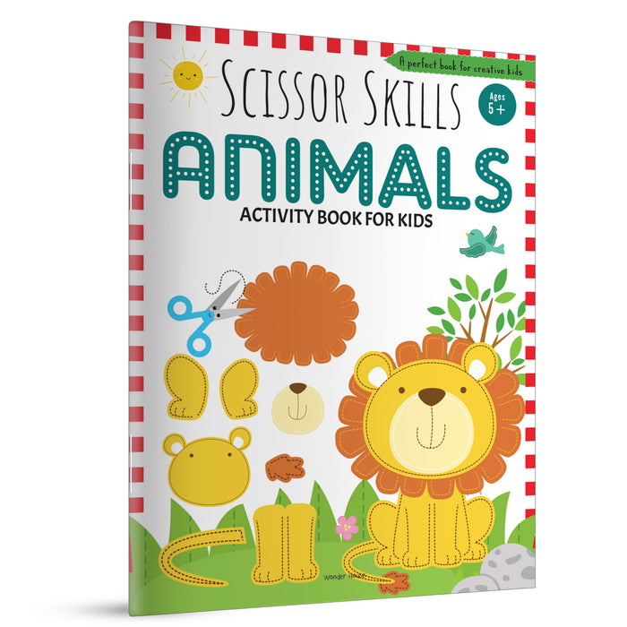 Scissor Skills Animal by Wonder House Books - Paperback cover