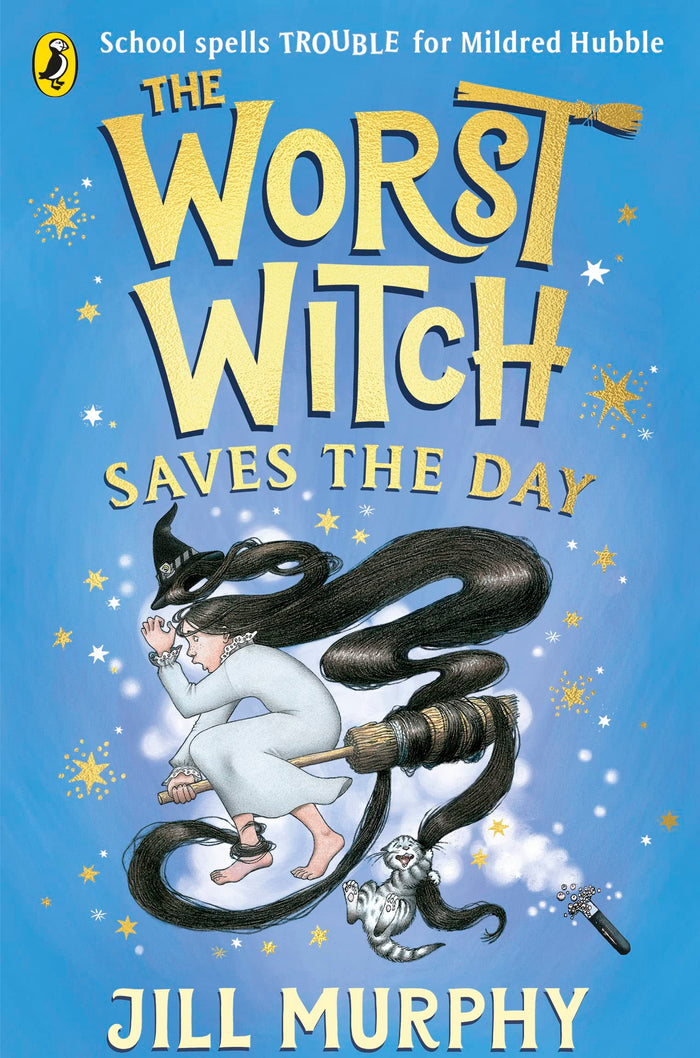 The Worst Witch Saves the Day by Jill Murphy - Paperback cover