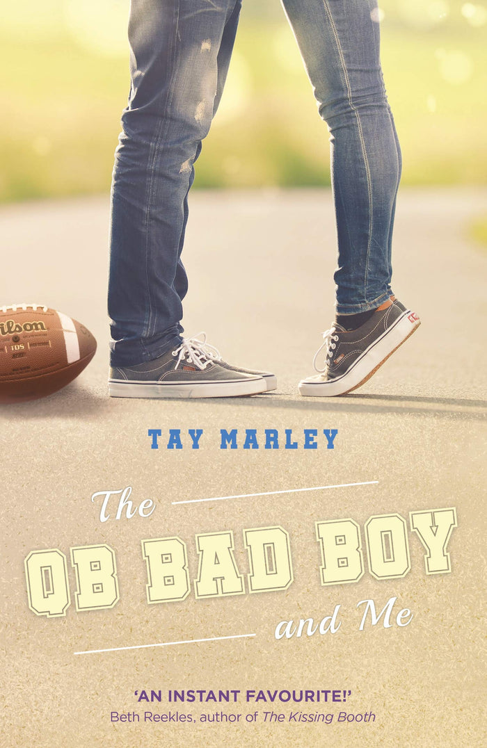 The QB Bad Boy and Me (A Wattpad Novel) by Tay Marley - Paperback cover