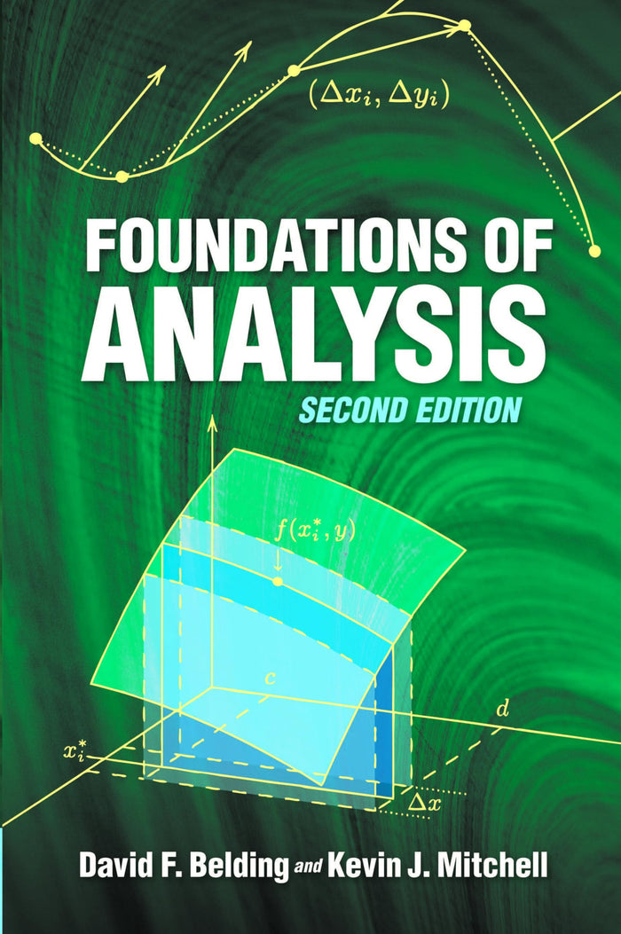 Foundations of Analysis: Second Edition (Dover Books on Mathematics) by Kevin J Mitchell - Paperback cover