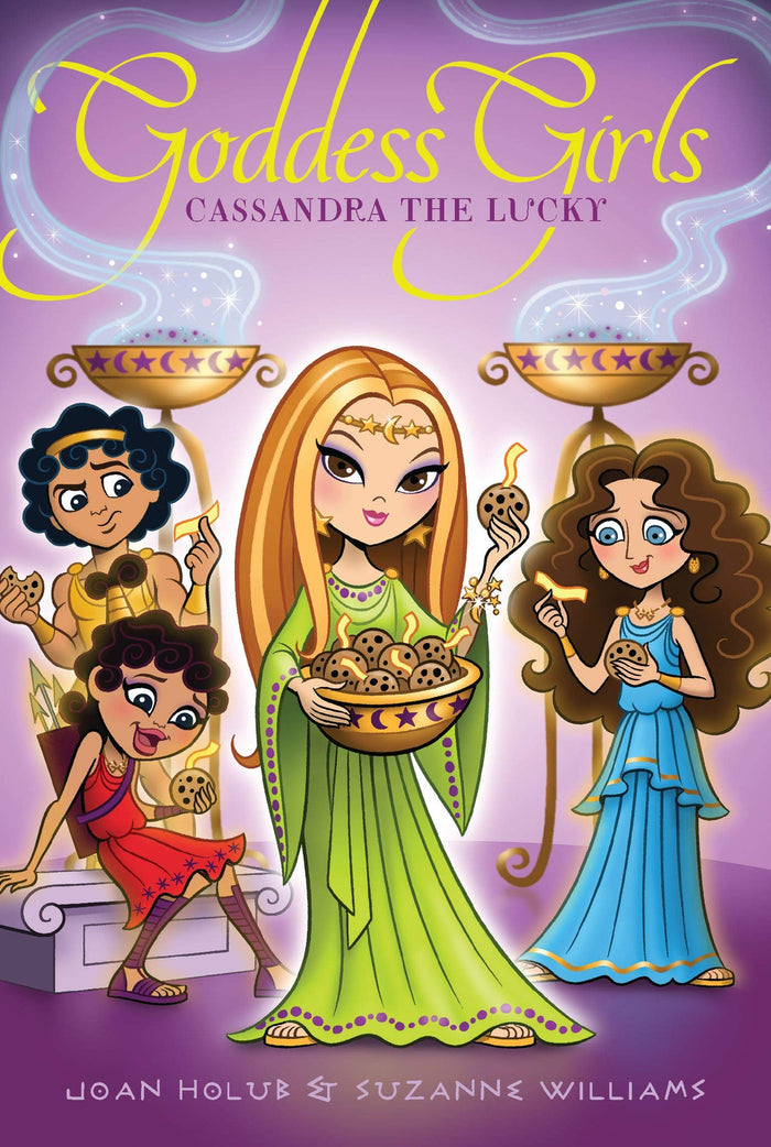 Cassandra the Lucky (Goddess Girls) by Suzanne Williams - Paperback cover