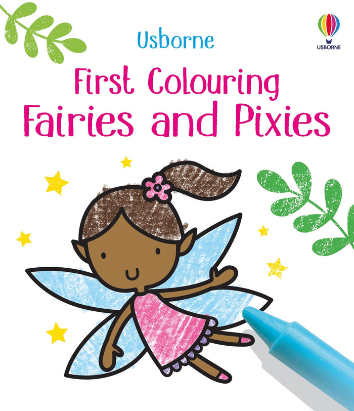 First Colouring Fairies and Pixies: 1 by Matthew Oldham - Paperback cover