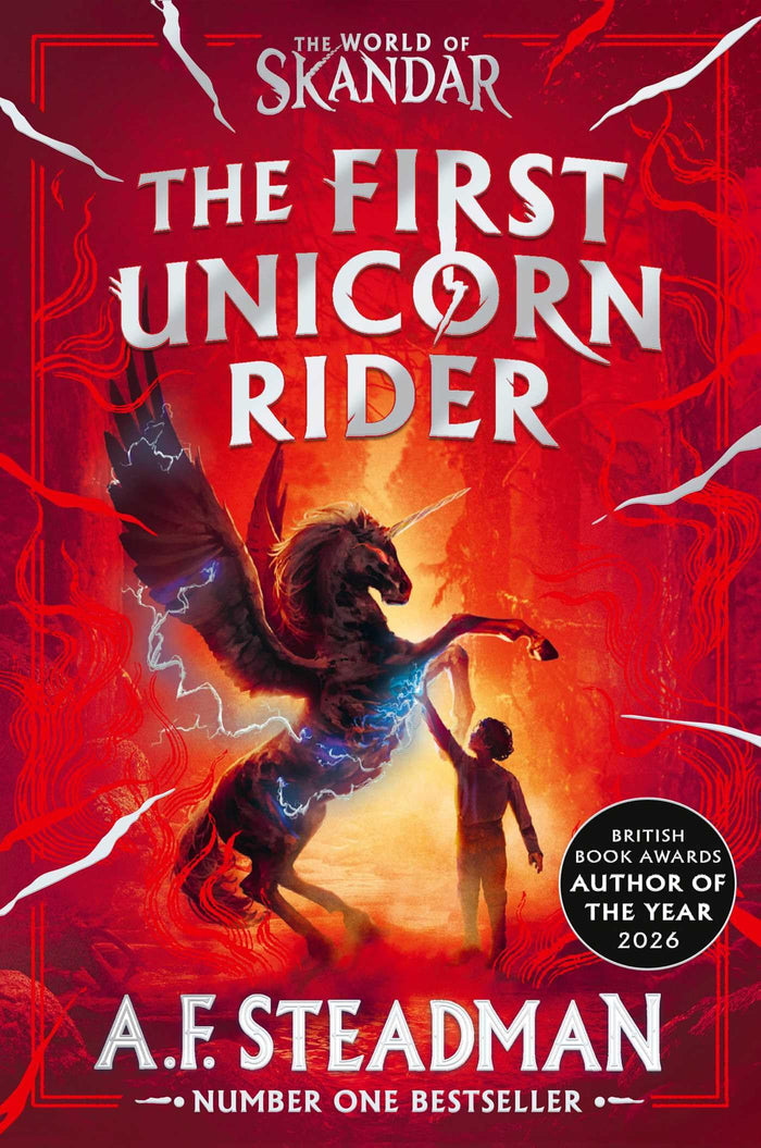 World of Skandar: The First Unicorn Rider by A.F. Steadman - Hardcover cover
