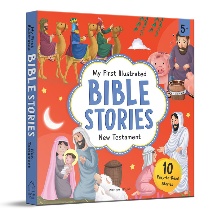 Bible new testament bindup_8x8 by Wonder House Books - Hardcover cover