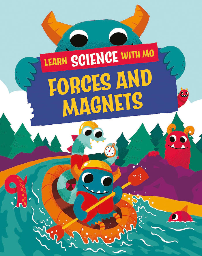 Wayland Learn Science with Mo Forces and Magnets. by Paul Mason - Paperback cover