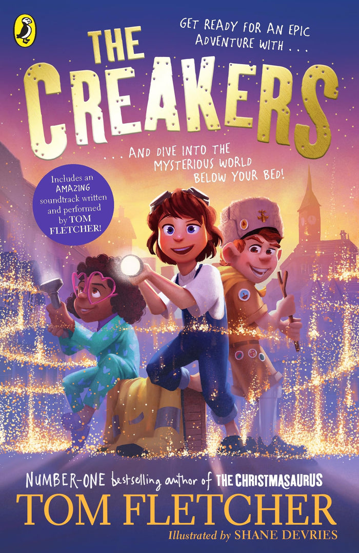 The Creakers by Tom Fletcher - Paperback cover