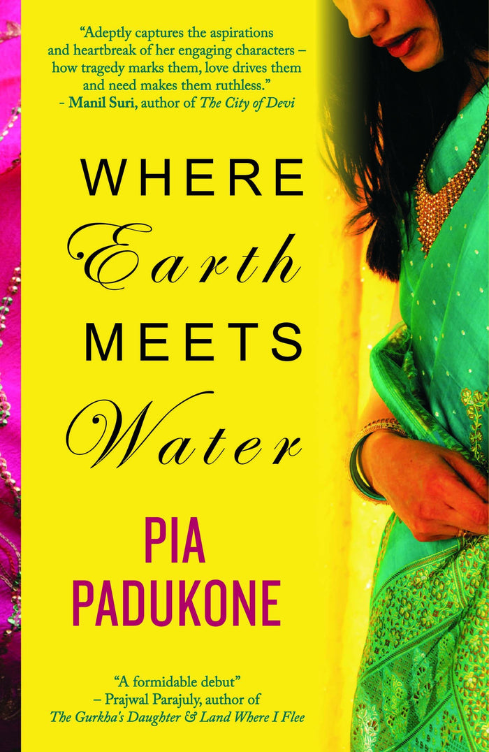 Where The Earth Meets Water by Pia Padukone - Paperback cover