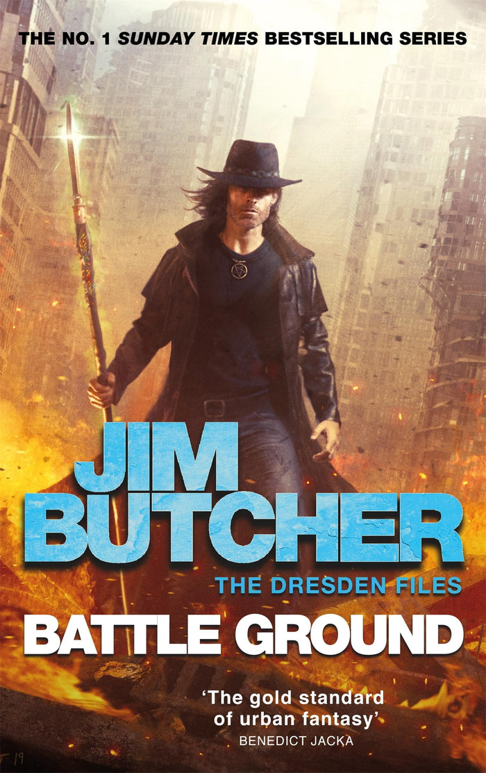 Battle Ground: The Dresden Files 17 by Jim Butcher - Hardcover cover
