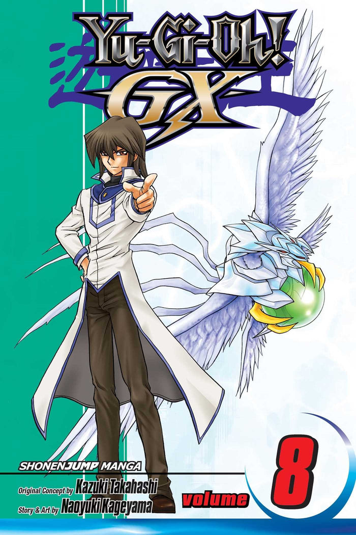 Yu-Gi-Oh! GX, Vol. 8: Masked Hero vs. Vision Hero by Kazuki Takahashi - Paperback cover