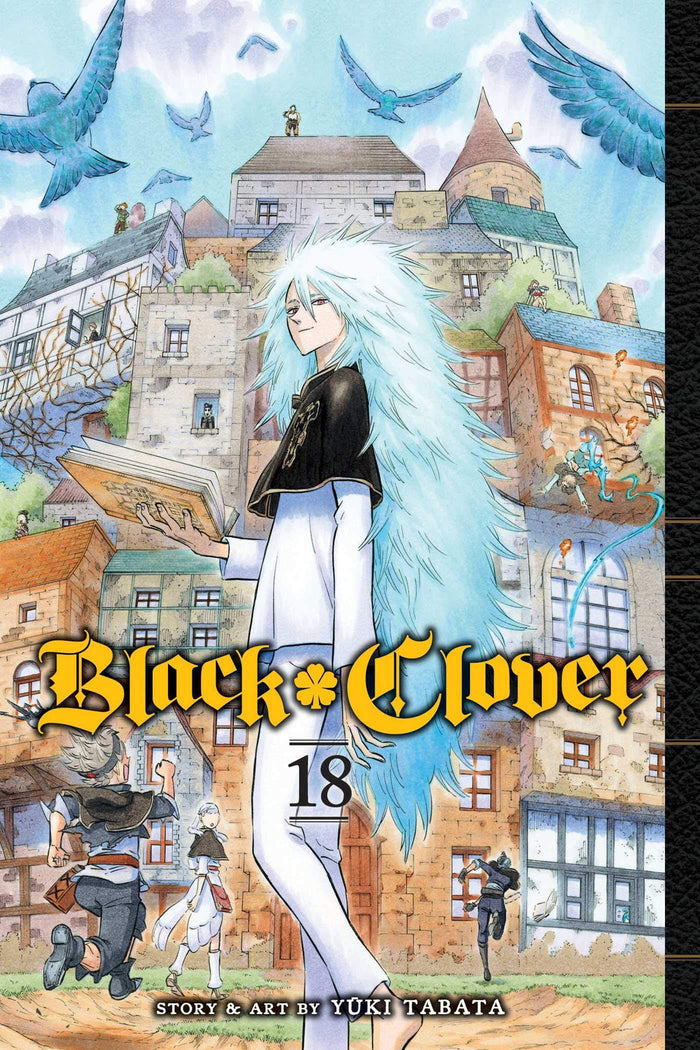 Black Clover, Vol. 18: The Black Bulls by Yuki Tabata - Paperback cover