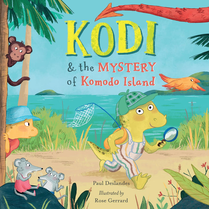 New Frontier Publishing Kodi and the mystery of Komodo Island. by Paul Deslandes - Paperback cover