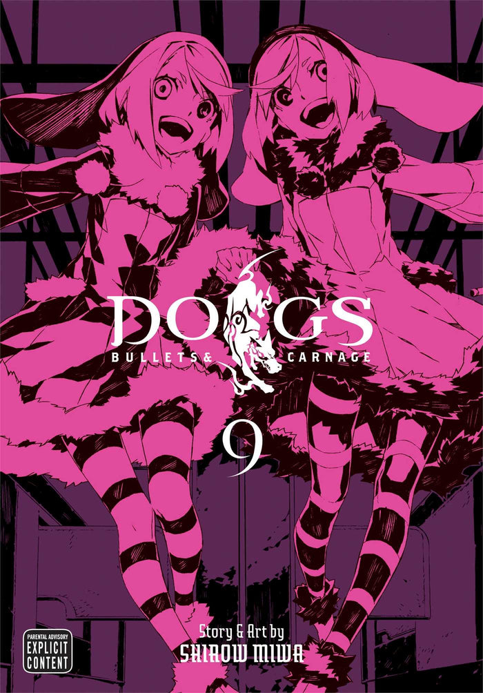 Dogs, Vol. 9: Bullets & Carnage by Shirow Miwa - Paperback cover