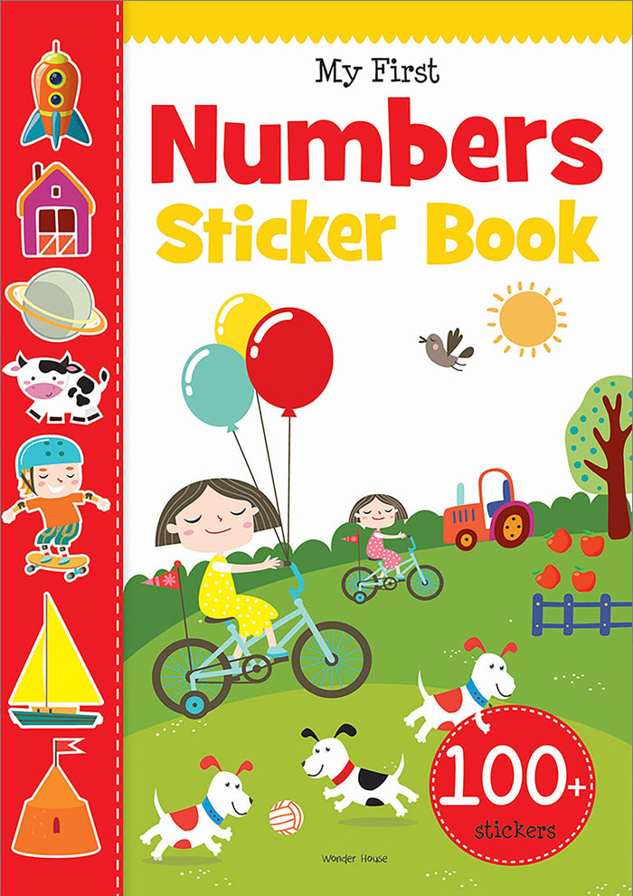 My First Numbers Sticker Book: Exciting Sticker Book With 100 Stickers by Wonder House Books - Paperback cover