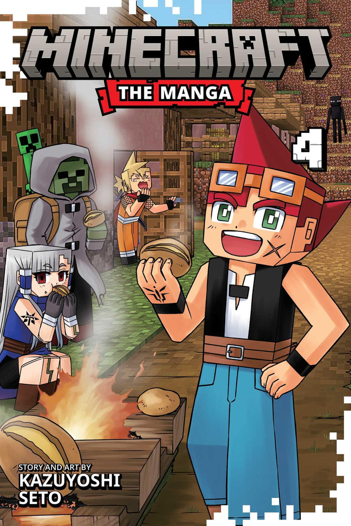 Minecraft: The Manga, Vol. 4 by Kazuyoshi Seto - Paperback cover