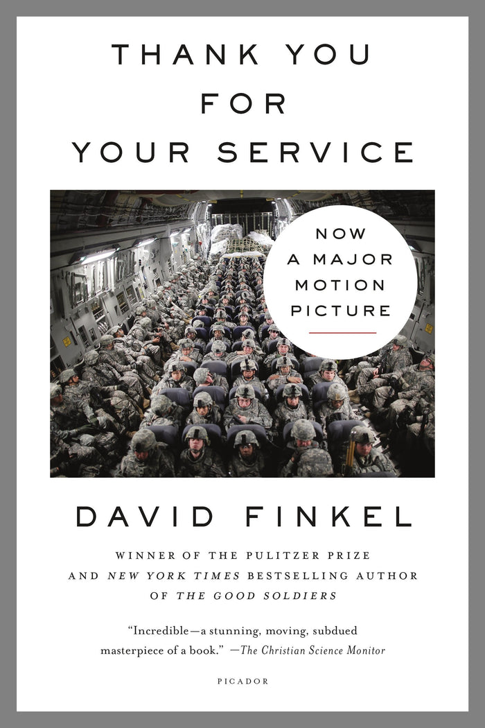 Thank You for Your Service by David Finkel - Paperback cover