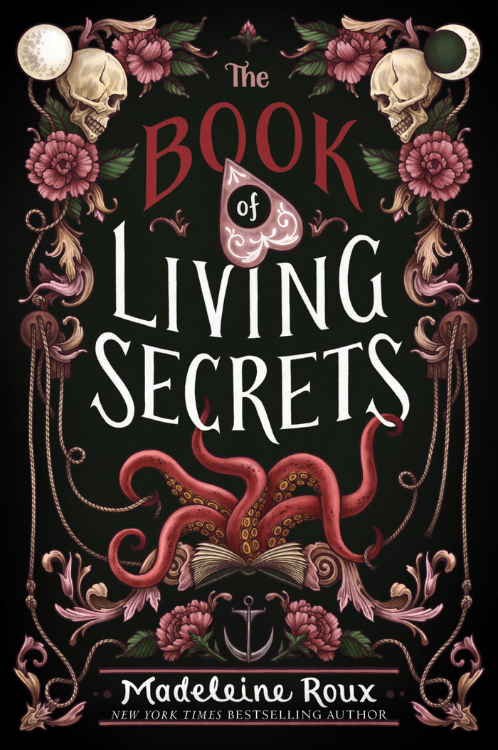 The Book of Living Secrets: A Dark YA Horror of Metafiction and Survival by Madeleine Roux - Paperback cover