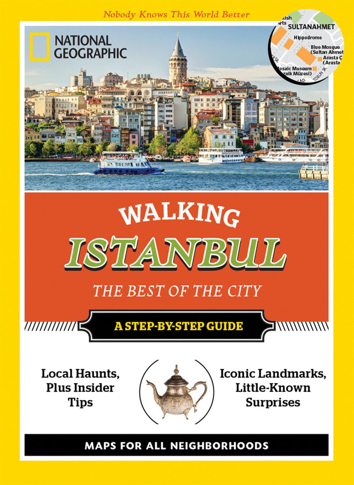 National Geographic Walking Istanbul: The Best of the City by Tristan Rutherford - Paperback cover