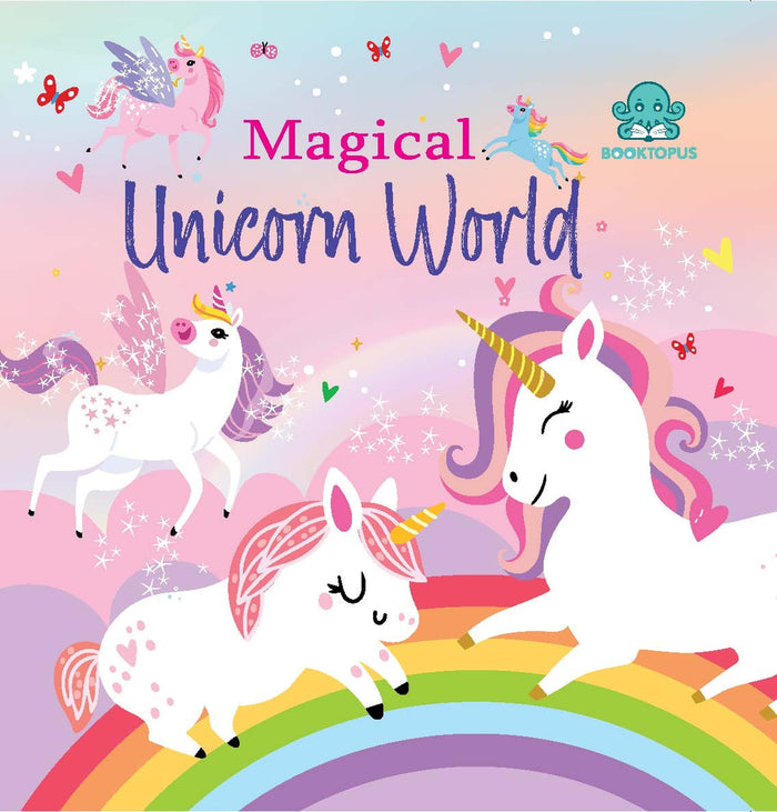 Magical Unicorn World: Tail Board Book by Booktopus - Board Book cover