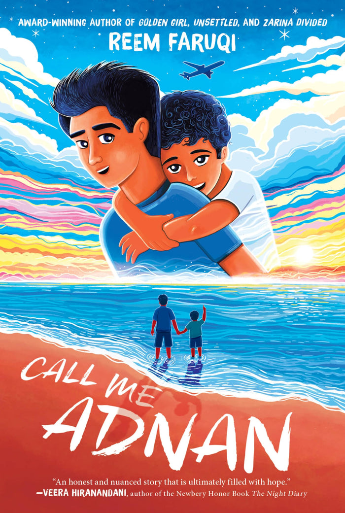 Call Me Adnan: An Emotional Novel in Verse for Middle Grade Readers about a Pakinstani American Family's Grief and Healing by Reem Faruqi - Paperback cover