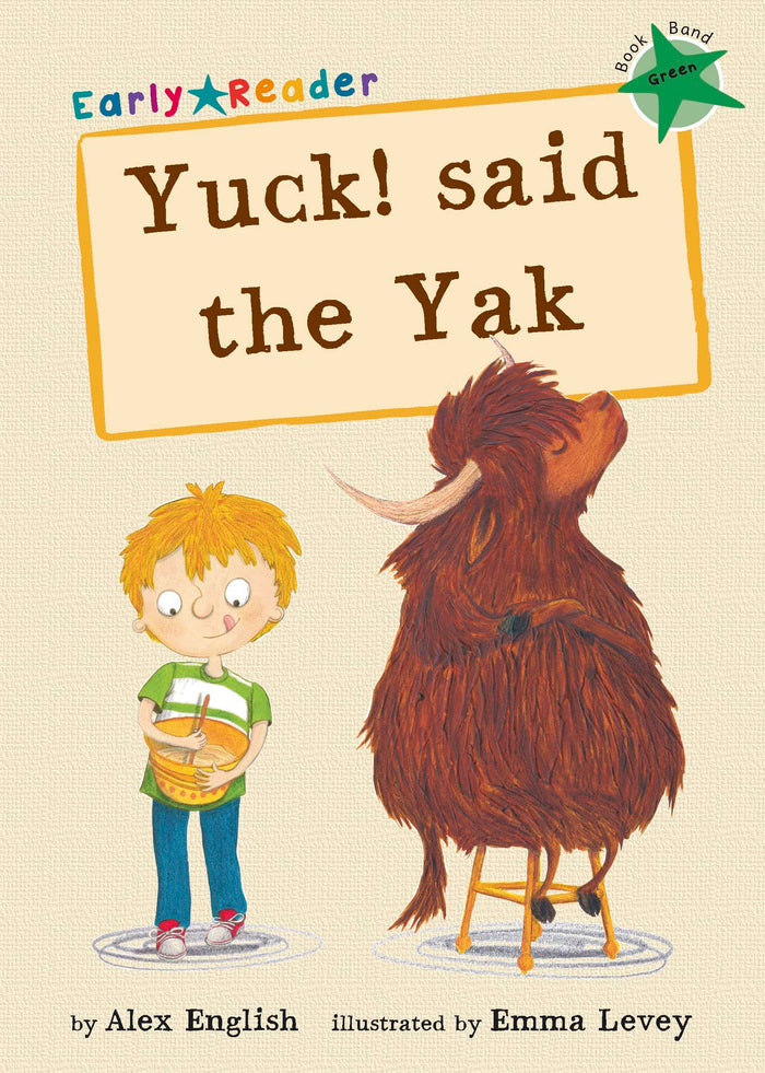 Yuck Said the Yak by Alex English - Paperback cover