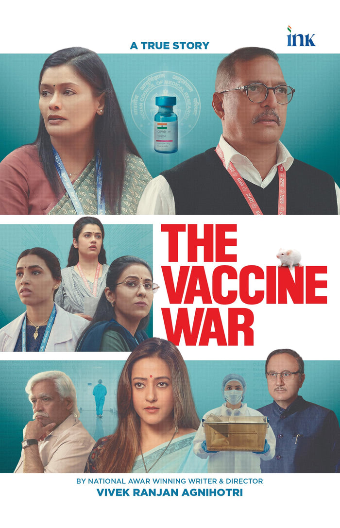 BluOne Ink The Vaccine War by Vivek Ranjan Agnihotri - Paperback cover