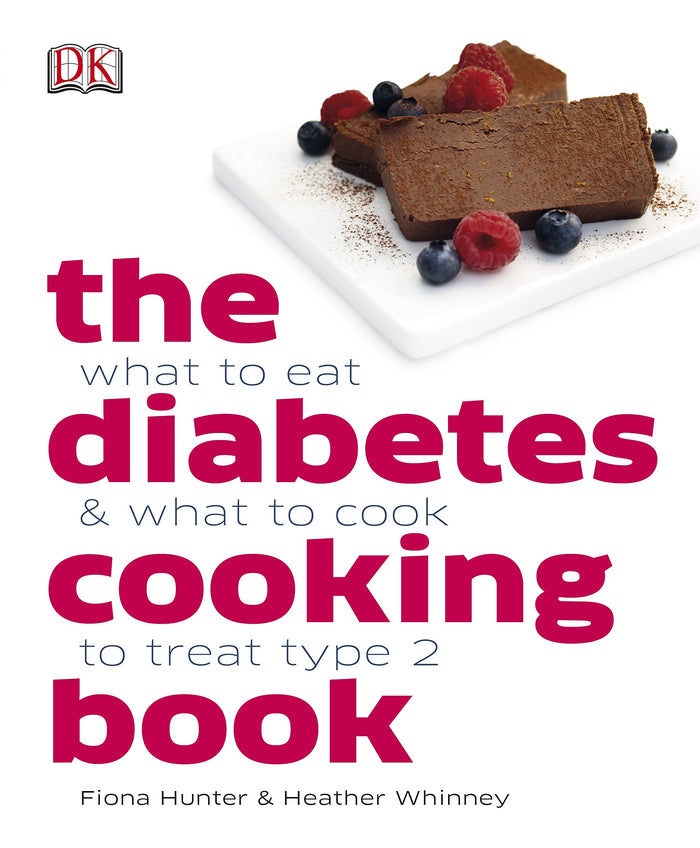 The Diabetes Cooking Book by Fiona Hunter and Heather Whinney - Hardcover cover