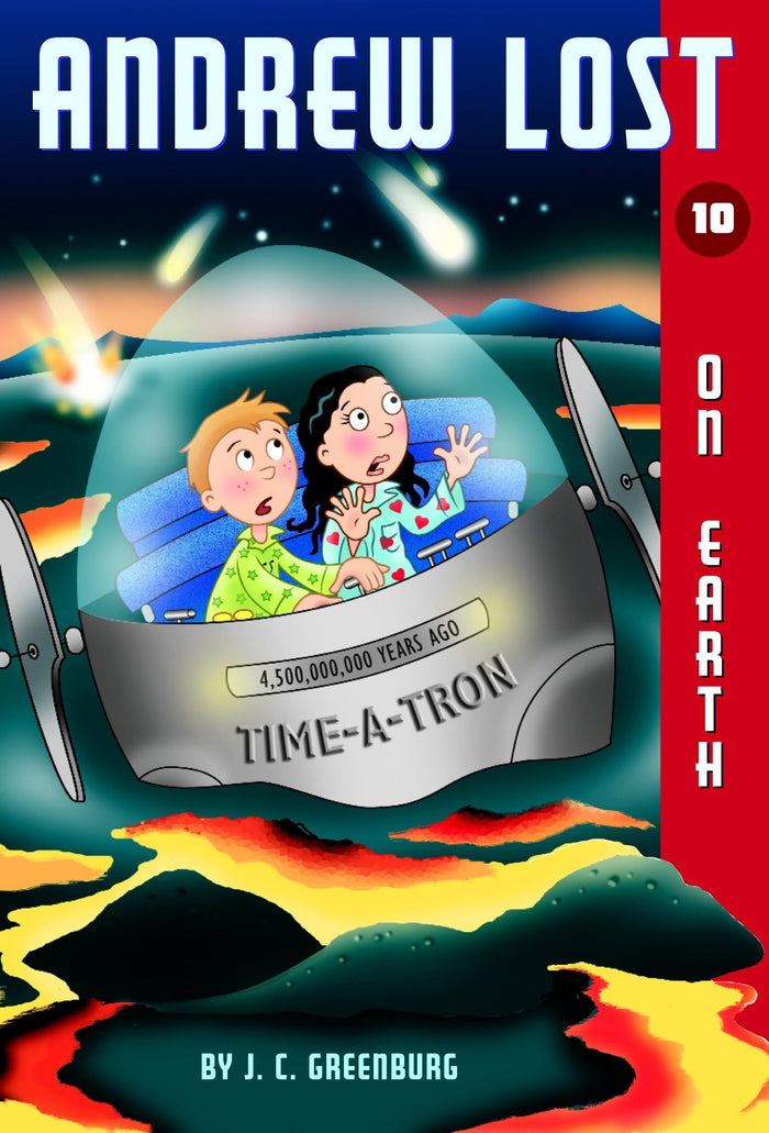 On Earth (Andrew Lost #10) by J. C. Greenburg - Paperback cover