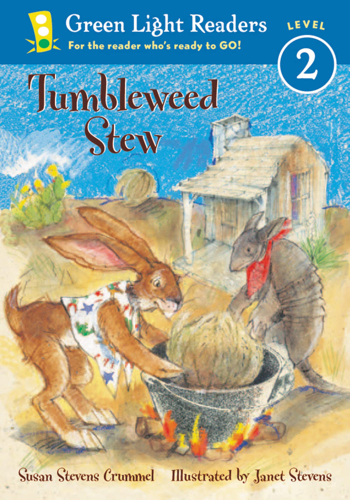 Tumbleweed Stew: A Delightful Picture Book About a Clever Rabbit Who Gets Everyone to Add Something Special by Susan Stevens Crummel - Paperback cover