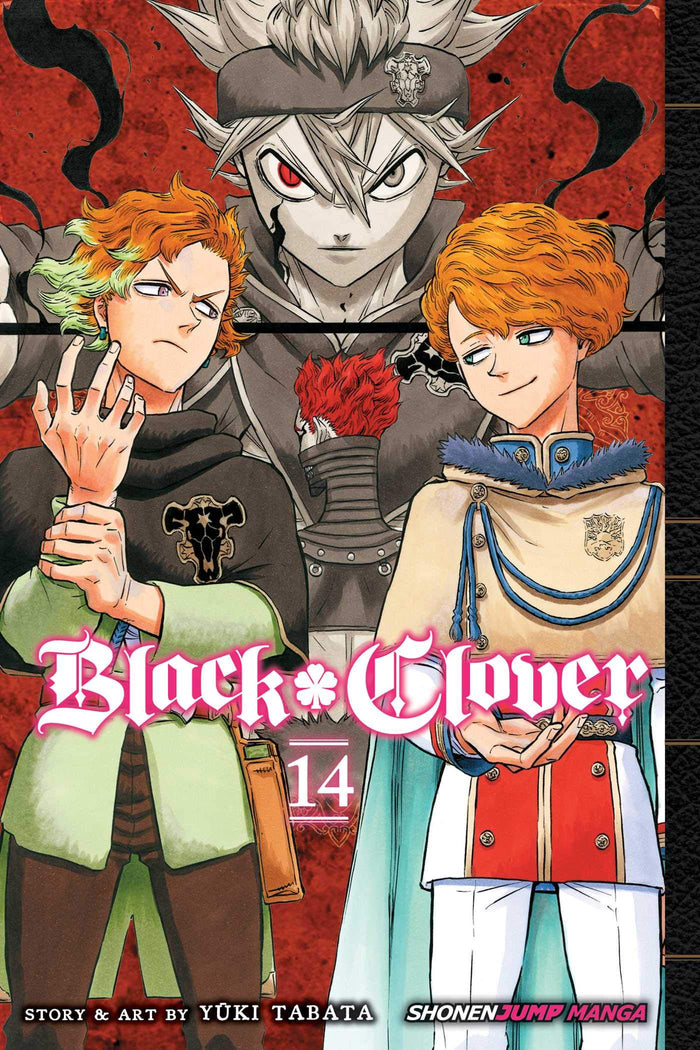 Black Clover, Vol. 14: Gold and Black Sparks by Yuki Tabata - Paperback cover