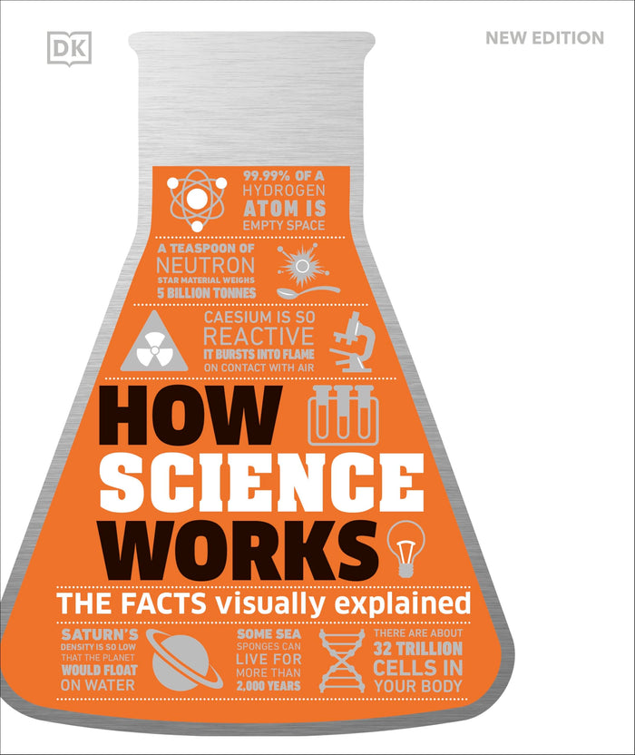 How Science Works: The Facts Visually Explained by DK - Hardcover cover