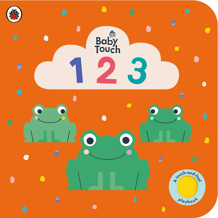 Baby Touch: 123: A touch-and-feel playbook by Ladybird Books - Board Book cover