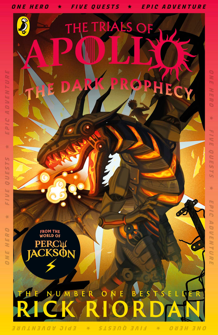 The Dark Prophecy (The Trials of Apollo Book 2) by Rick Riordan - Paperback cover