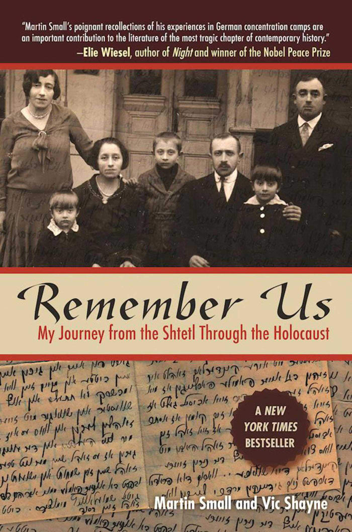 Remember Us: My Journey from the Shtetl through the Holocaust by Martin Small - Paperback cover