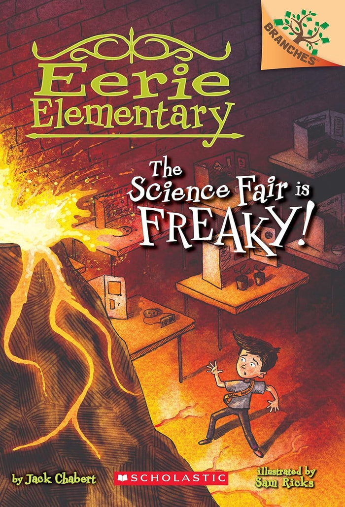 The Science Fair is Freaky! A Branches Book (Eerieelementary #4) by Jack Chabert - Paperback cover