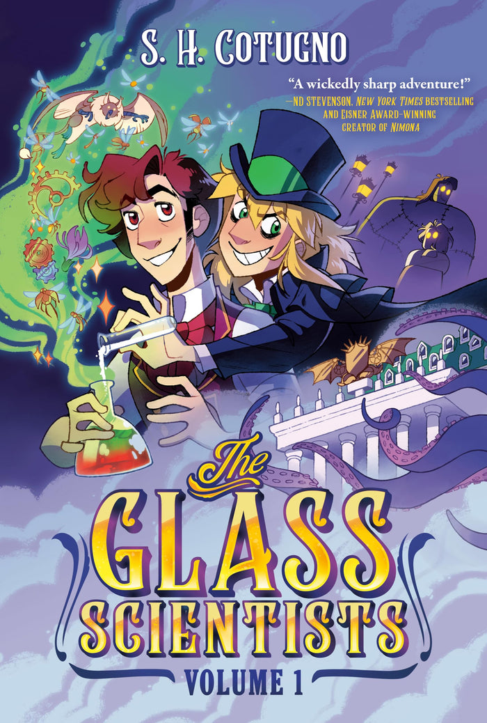 The Glass Scientists: Volume One: A Graphic Novel by S. H. Cotugno - Hardcover cover