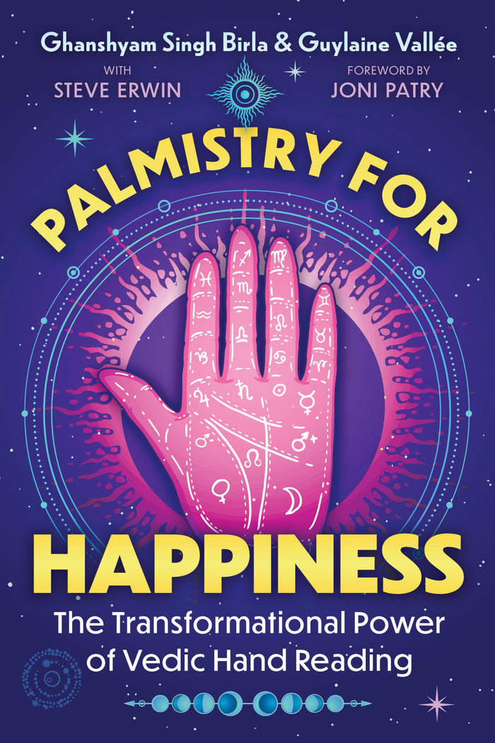 Palmistry for Happiness: The Transformational Power of Vedic Hand Reading by Ghanshyam Singh Birla - Paperback cover